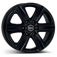 MAK STONE6 BLACK 7.5x17 6/139.7 ET22 CB100.1