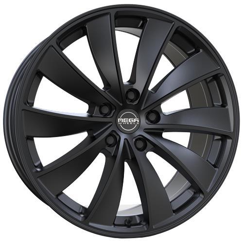 STATUSFÄLGAR PYXIS MAT BLACK 9.5x19 5/114.3 ET45 CB64.1
