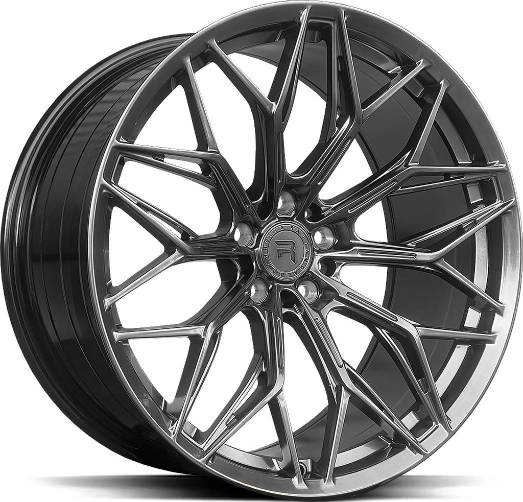 R-SERIES R18 HYPER BLACK 9.5x19 5/112 ET35 CB66.6