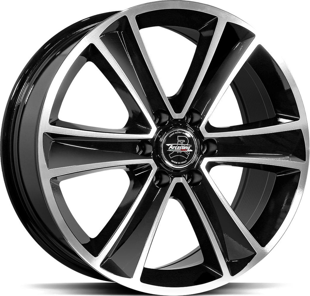 ARCASTING MAMMUT DIAMOND BLACK 7x17 6/125 ET55 CB74.1