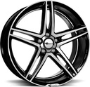BROCK B33 BLACK FULL POLISH 8.5x18 5/112 ET45 CB66.6