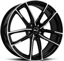 BROCK B38 BLACK FULL POLISH 8x19 5/108 ET45 CB72.6