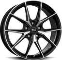 BROCK B40 BLACK FULL POLISH 8x19 5/112 ET32 CB66.6