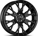 GMP FENDER GLOSSY BLACK 9x22 5/112 ET28 CB66.6