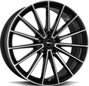 BROCK B43 BLACK FULL POLISH 10x19 5/112 ET48.1 CB66.6
