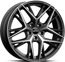 GMP LUNICA MATT ANTHRACITE DIAMOND 9x19 5/112 ET35 CB66.6